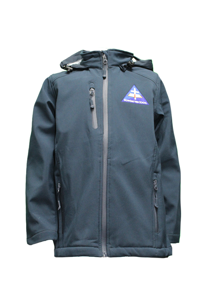 Richmond View School Softshell Jacket Navy