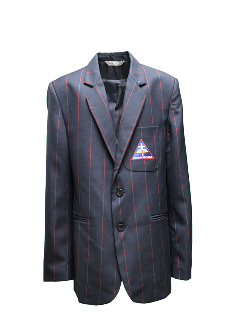 Richmond View School Boys Blazer Navy/Red