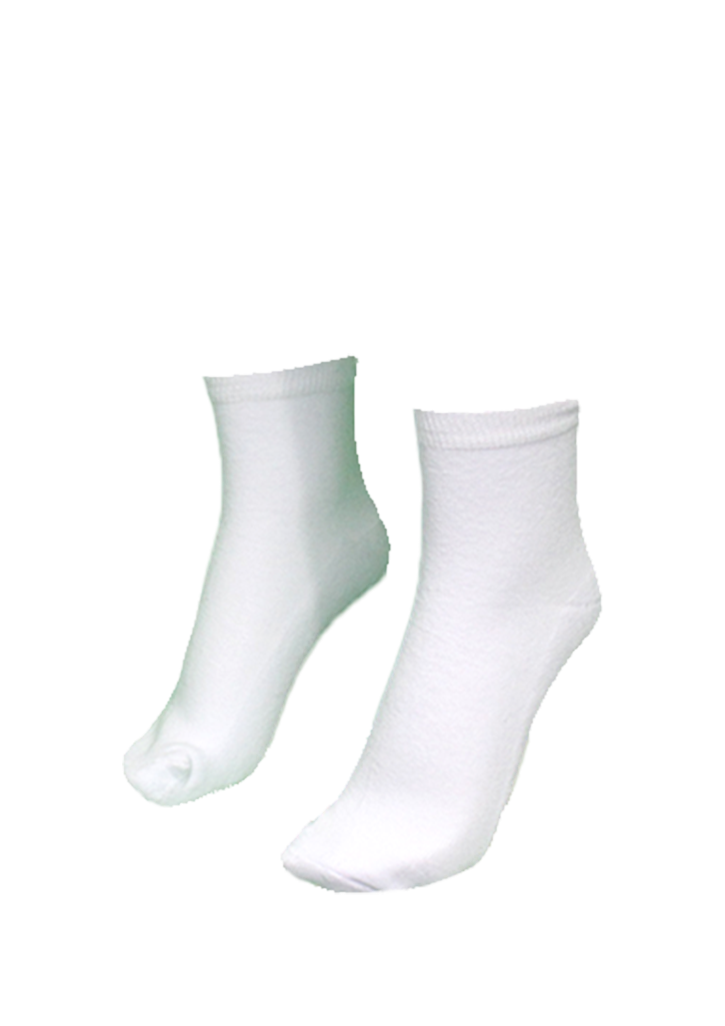 Bunnell Quarter Socks 2 Pack White Girls